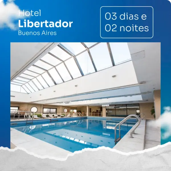 Pacote Buenos Aires - 3 dias e 2 noites (Hotel Libertador)
