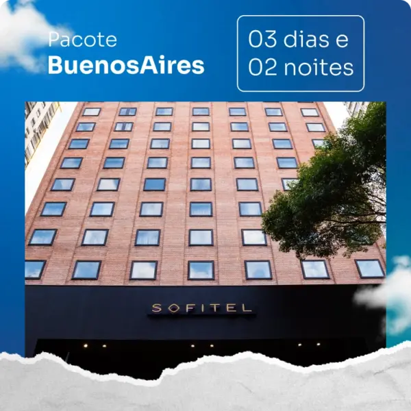 Pacote Buenos Aires - 3 dias e 2 noites (Hotel Sofitel)